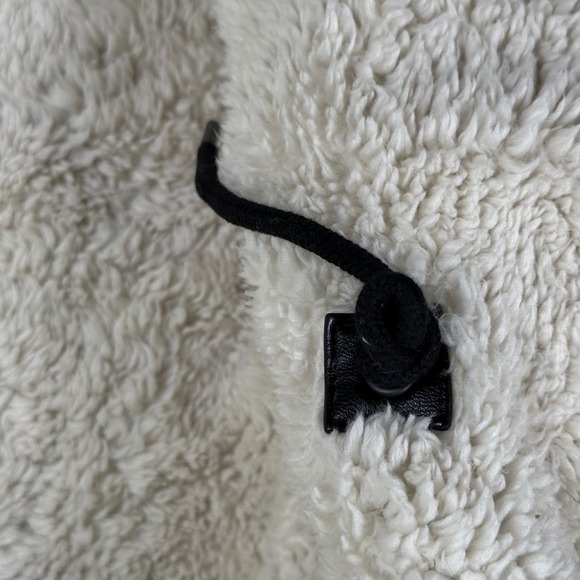 Levi Strauss Co Jacket Medium Black Faux Leather Aviator Bomber Sherpa Lined Men - Picture 12 of 16